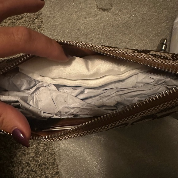 Coach Swinger FULL SIZE Crystal Signature Jacquard - Picture 7 of 8